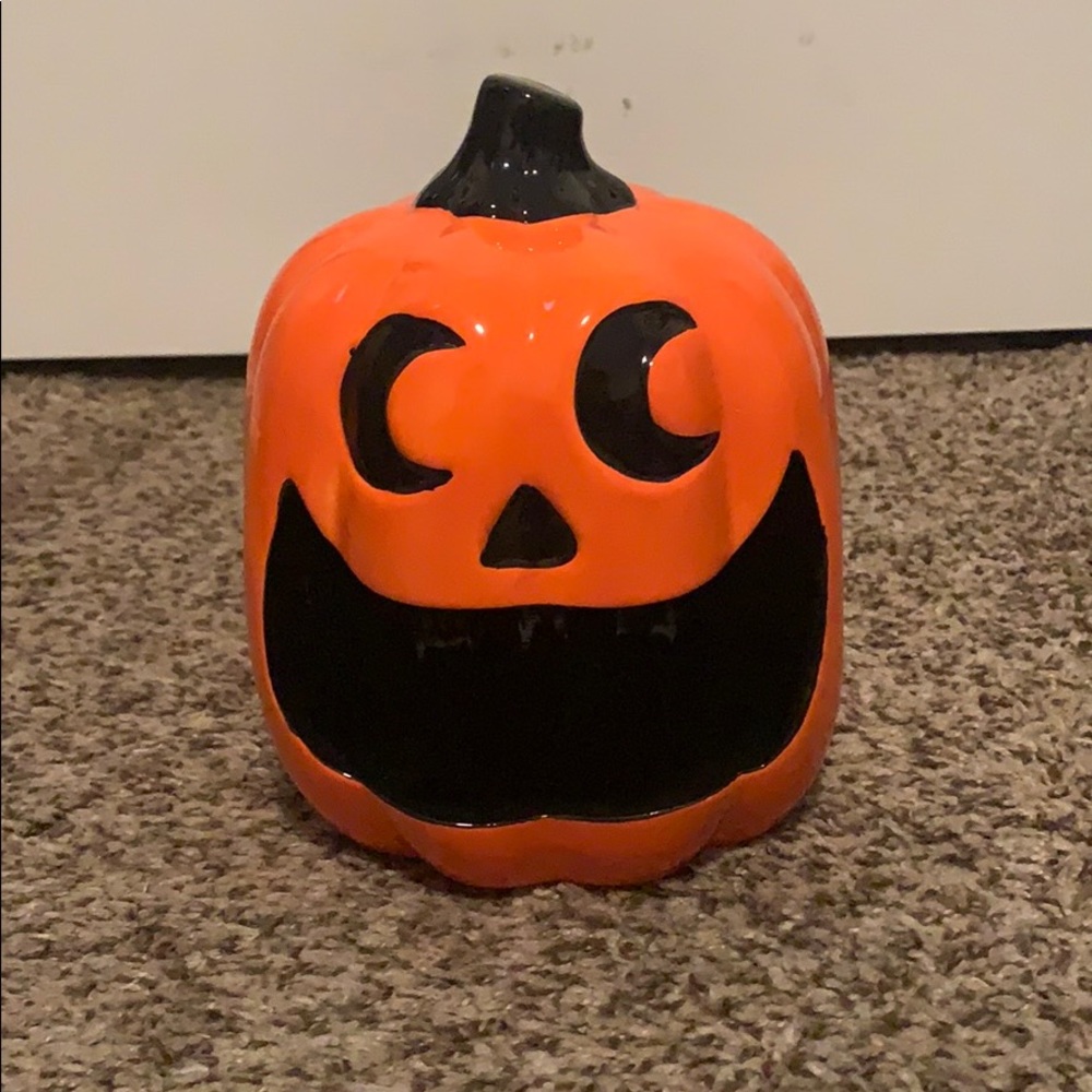 🎃Ceramic pumpkin candy bowl/dish👻